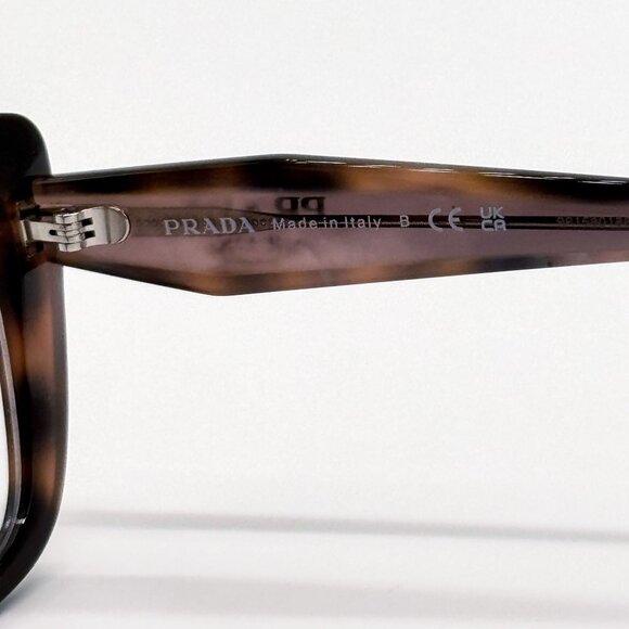 NEW PRADA EYEGLASSES PRB04V 23A1O1 HAVANA WOMEN PR B04V 23A1O1 VPR B04 main image 7